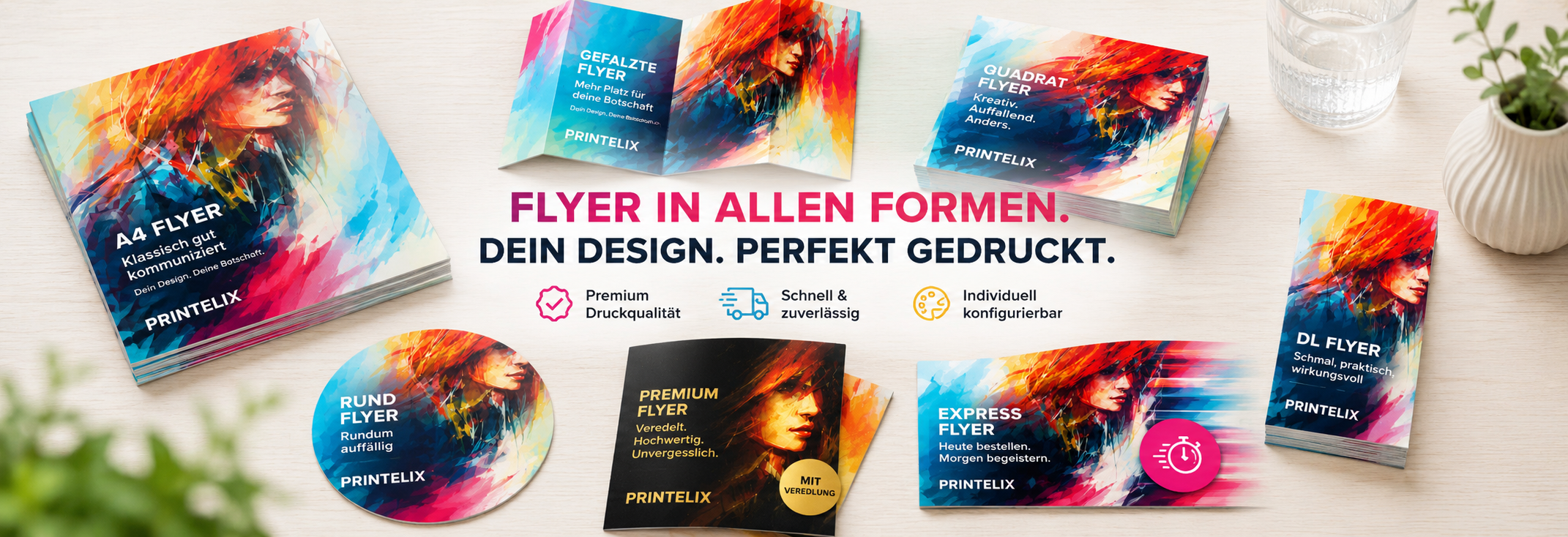 Flyer & Faltflyer drucken lassen