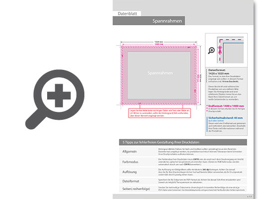 Product Bild spannrahmen_wandmontage__140_x_100_cm__system_inkl__druck__4_0-farbig